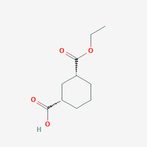 (1S,3R)-3-(Ethoxycarbonyl)cyclohexanecarboxylic acid