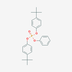 molecular formula C26H31O4P B033042 Bis(p-tert-butylphenyl) phenyl phosphate CAS No. 115-87-7