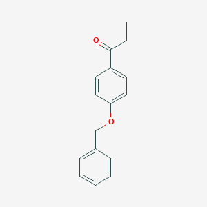 molecular formula C16H16O2 B033055 4-Benzyloxypropiophenone CAS No. 4495-66-3