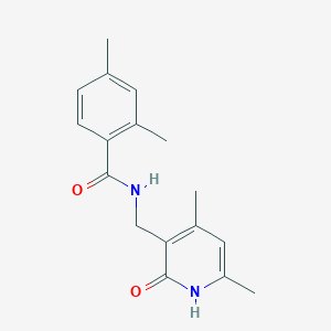 N-[(4,6-dimethyl-2-oxo-1,2-dihydropyridin-3-yl)methyl]-2,4-dimethylbenzamide