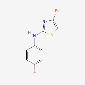 4-Bromo-N-(4-fluorophenyl)thiazol-2-amine