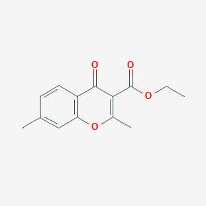 Ethyl 2,7-dimethyl-4-oxo-4H-chromene-3-carboxylate