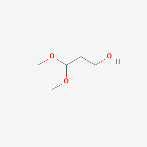 molecular formula C5H12O3 B3305769 3,3-Dimethoxypropan-1-ol CAS No. 92403-95-7