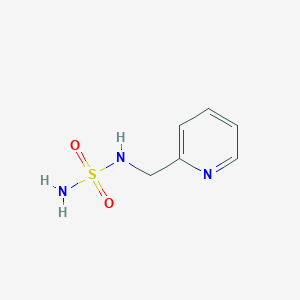 molecular formula C6H9N3O2S B3305824 N-(pyridin-2-ylmethyl)sulfamide CAS No. 924307-96-0