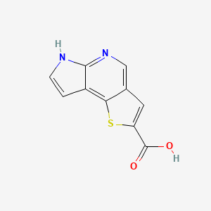 6H-1-Thia-5,6-diaza-as-indacene-2-carboxylic acid