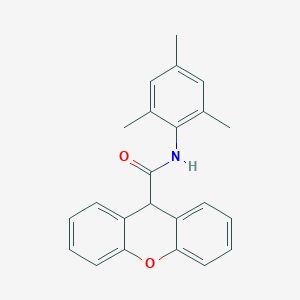molecular formula C23H21NO2 B330588 N-(2,4,6-trimethylphenyl)-9H-xanthene-9-carboxamide 