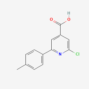 2-Chloro-6-p-tolylpyridine-4-carboxylic acid