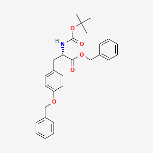 (S)-Benzyl 3-(4-(benzyloxy)phenyl)-2-((tert-butoxycarbonyl)amino)propanoate
