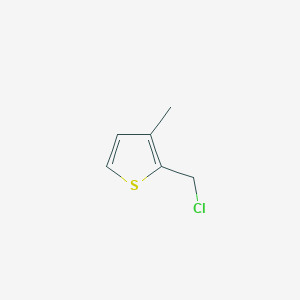 molecular formula C6H7ClS B3305937 2-(Chloromethyl)-3-methylthiophene CAS No. 92521-25-0