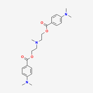 Benzoic acid, 4-(dimethylamino)-, 1,1'-[(methylimino)di-2,1-ethanediyl] ester