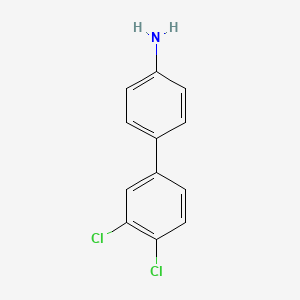 molecular formula C12H9Cl2N B3306142 3',4'-Dichloro-biphenyl-4-amine CAS No. 926223-12-3