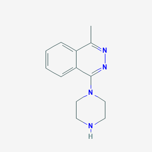 molecular formula C13H16N4 B3306207 1-Methyl-4-(piperazin-1-yl)phthalazine CAS No. 926232-26-0
