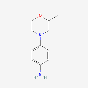 molecular formula C11H16N2O B3306215 4-(2-Methylmorpholin-4-YL)aniline CAS No. 926236-16-0