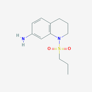 1-(Propylsulfonyl)-1,2,3,4-tetrahydroquinolin-7-amine