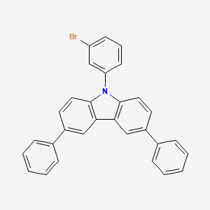9-(3-Bromophenyl)-3,6-diphenylcarbazole