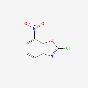 molecular formula C7H3ClN2O3 B3306593 2-Chloro-7-nitrobenzo[d]oxazole CAS No. 928196-42-3