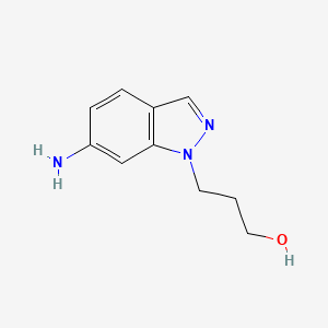 1H-Indazole-1-propanol, 6-amino-