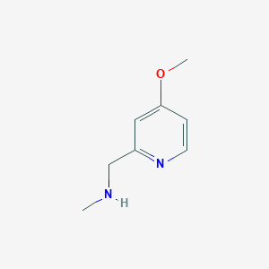 molecular formula C8H12N2O B3308094 1-(4-Methoxypyridin-2-YL)-N-methylmethanamine CAS No. 936940-51-1