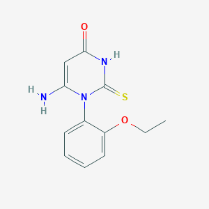 6-amino-1-(2-ethoxyphenyl)-2-thioxo-2,3-dihydropyrimidin-4(1H)-one