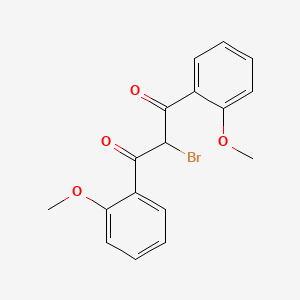 2-Bromo-1,3-bis(2-methoxyphenyl)propane-1,3-dione