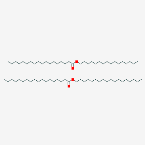 molecular formula C70H140O4 B3308427 Cetearyl stearate CAS No. 93820-97-4
