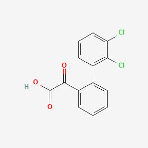 molecular formula C14H8Cl2O3 B3308685 Einecs 300-611-5 CAS No. 93942-57-5