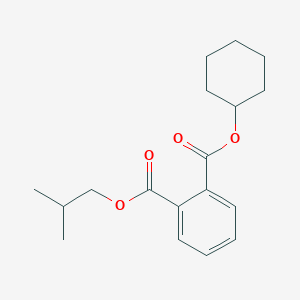 molecular formula C18H24O4 B033096 Cyclohexyl 2-isobutyl phthalate CAS No. 5334-09-8