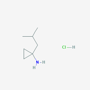 (1-Isobutylcyclopropyl)amine hydrochloride