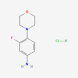3-Fluoro-4-morpholinoaniline hydrochloride