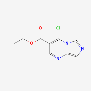 Ethyl 4-chloroimidazo[1,5-a]pyrimidine-3-carboxylate