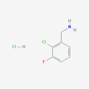 (2-Chloro-3-fluorophenyl)methanamine hydrochloride