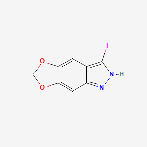 3-Iodo-1H-[1,3]dioxolo[4,5-F]indazole