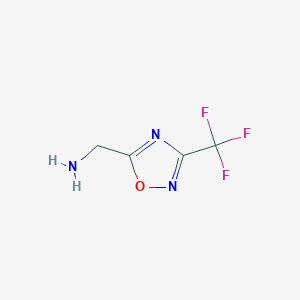 (3-(Trifluoromethyl)-1,2,4-oxadiazol-5-YL)methanamine