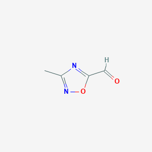 3-Methyl-1,2,4-oxadiazole-5-carbaldehyde