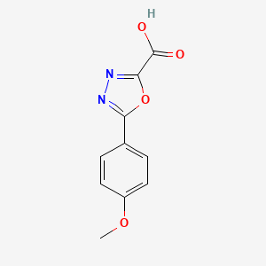 5-(4-Methoxyphenyl)-1,3,4-oxadiazole-2-carboxylic acid