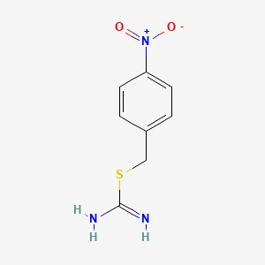 (4-Nitrophenyl)methyl carbamimidothioate