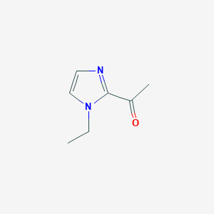 molecular formula C7H10N2O B3310298 1-(1-ethyl-1H-imidazol-2-yl)ethan-1-one CAS No. 946061-01-4