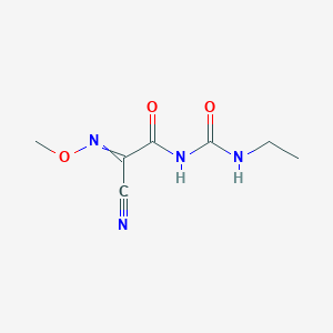 molecular formula C7H10N4O3 B033105 Cymoxanil CAS No. 57966-95-7