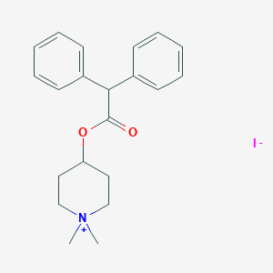 molecular formula C21H26INO2 B033120 4-Damp methiodide CAS No. 1952-15-4