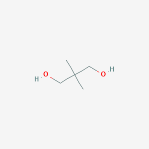 molecular formula C5H12O2<br>(CH3)2C(CH2OH)2<br>C5H12O2 B033123 Neopentyl glycol CAS No. 126-30-7