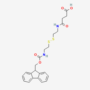 14-Oxa-8,9-dithia-5,12-diazapentadecanoic acid, 15-(9H-fluoren-9-yl)-4,13-dioxo-