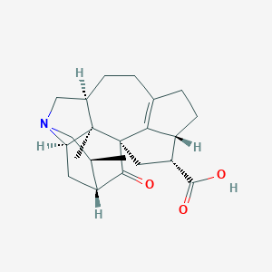 molecular formula C22H29NO3 B033140 Daphnilongeranin C 