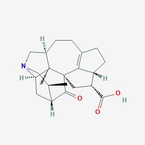 molecular formula C22H29NO3 B033140 Daphnilongeranin C CAS No. 750649-07-1