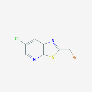 2-(Bromomethyl)-6-chlorothiazolo[5,4-b]pyridine