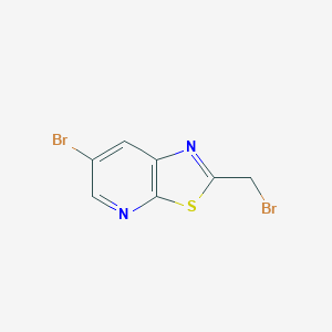 6-Bromo-2-(bromomethyl)thiazolo[5,4-b]pyridine