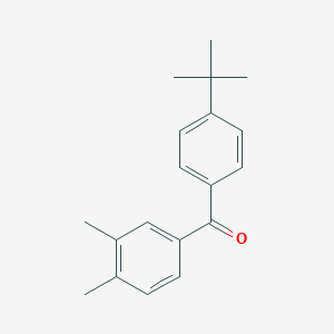 4-Tert-butyl-3',4'-dimethylbenzophenone