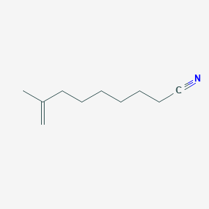 molecular formula C10H17N B3314643 8-Methyl-8-nonenenitrile CAS No. 951887-80-2