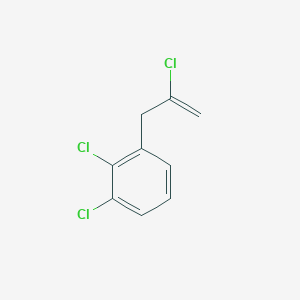 molecular formula C9H7Cl3 B3315217 2-Chloro-3-(2,3-dichlorophenyl)-1-propene CAS No. 951892-41-4
