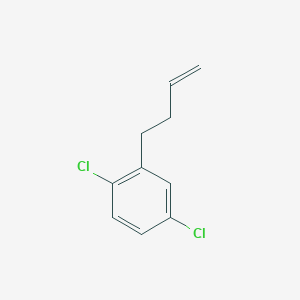 molecular formula C10H10Cl2 B3315299 4-(2,5-Dichlorophenyl)-1-butene CAS No. 951892-70-9