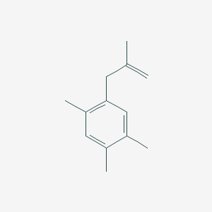 molecular formula C13H18 B3315497 2-Methyl-3-(2,4,5-trimethylphenyl)-1-propene CAS No. 951893-27-9